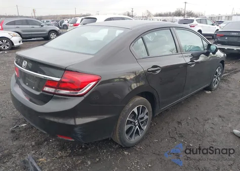 2014 Honda Civic Ex from USA, damaged, VIN 2HGFB2F82EH500730